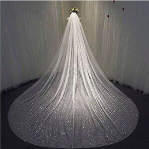 Glitter Cathedral Veil